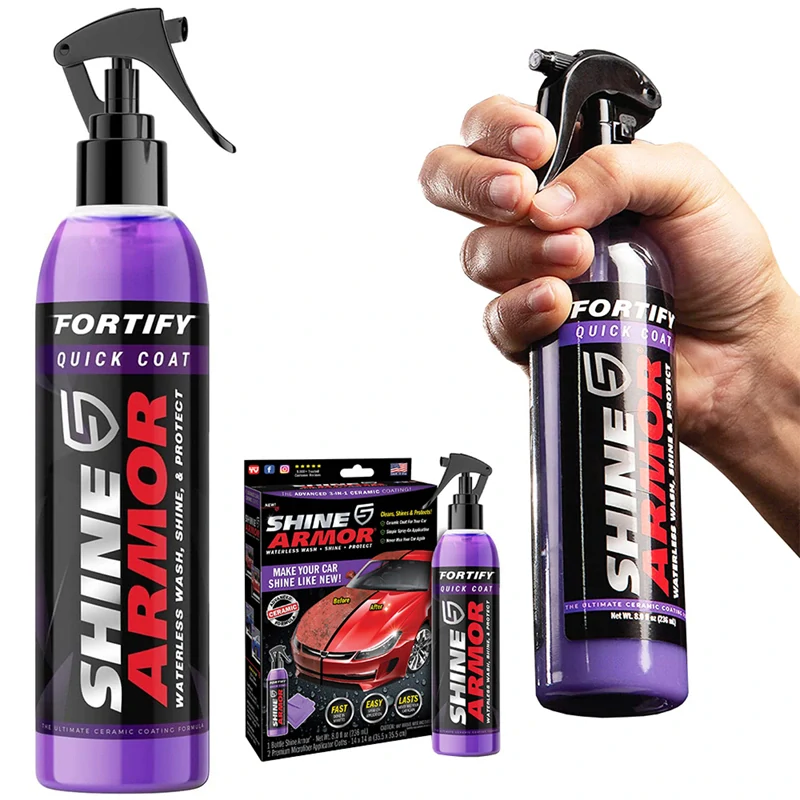 Shine Armor sprej na voskovanie karosérie 3v1 230 ml
