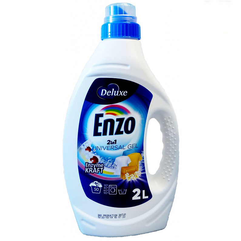 DeLuxe - Gél na pranie ENZO Universal 2v1 2L/50 praní