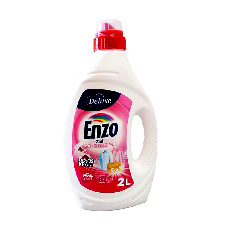 DeLuxe - Gél na pranie ENZO Sensitive 2v1 2L/50 praní