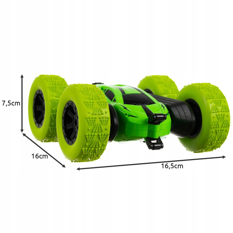 Kruzzel Twister Akrobatické auto zelené