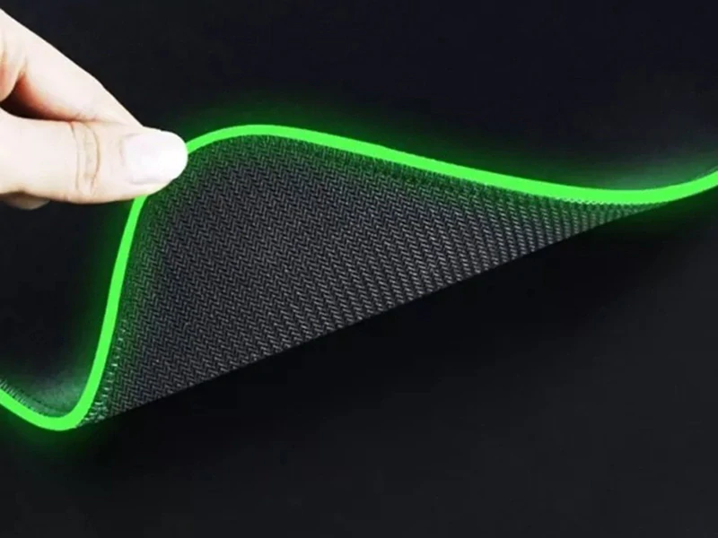 Hráčska podložka pod myš RGB 80x30cm