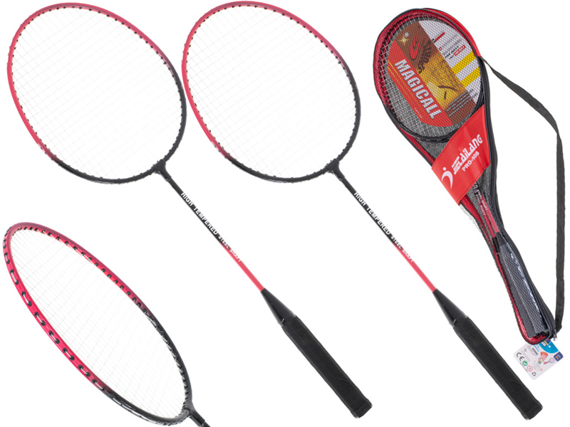 Sada bedmintonových rakiet s puzdrom
