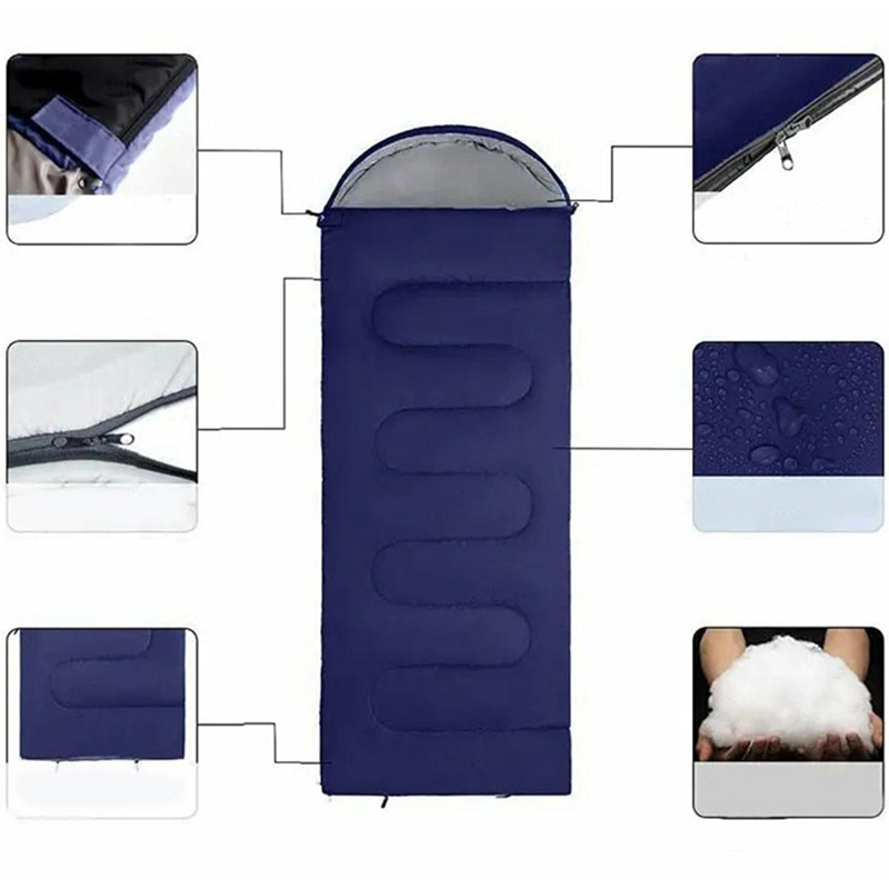 Spací vak turistický HollowTech Fiber