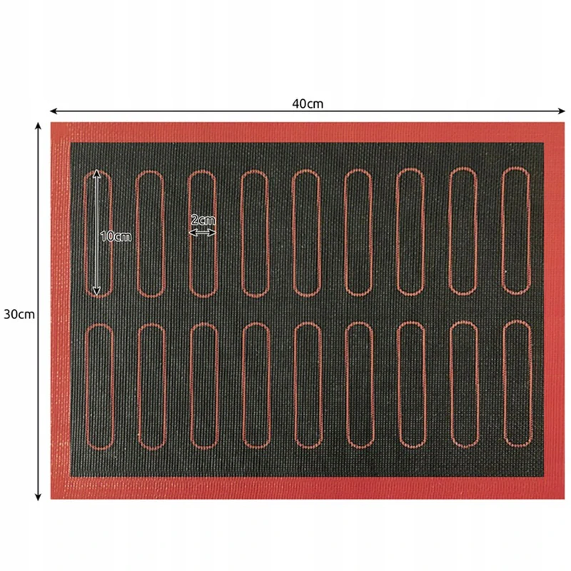 Silikónová podložka na pečenie perforovaná 30×40 cm