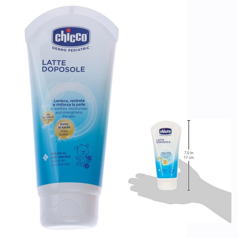 Chicco Baby Moments Sun mlieko po opaľovaní 0+