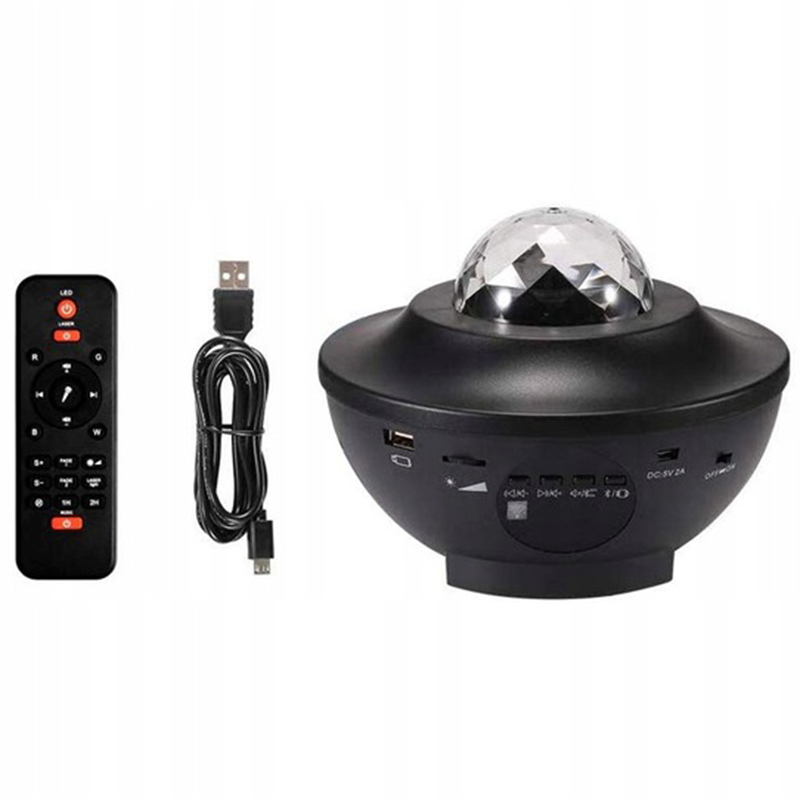 Nočná lampa s projektorom hviezd Bluetooth