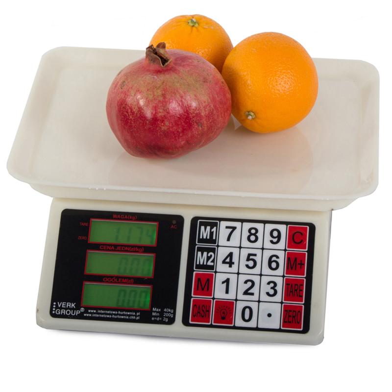 Obchodná váha TS-808 40kg/2g