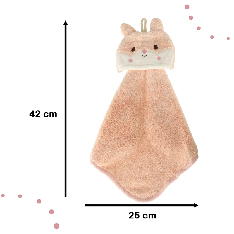 Detský uteráčik na ruky 42x25cm Králik