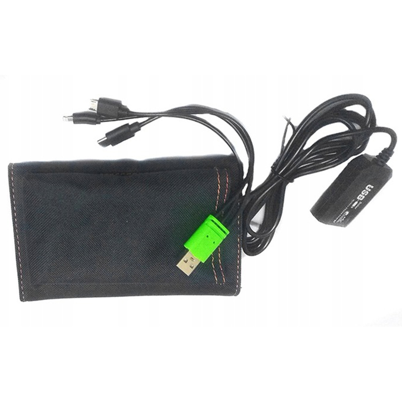 Nabíjačka USB so solárnym panelom 6W