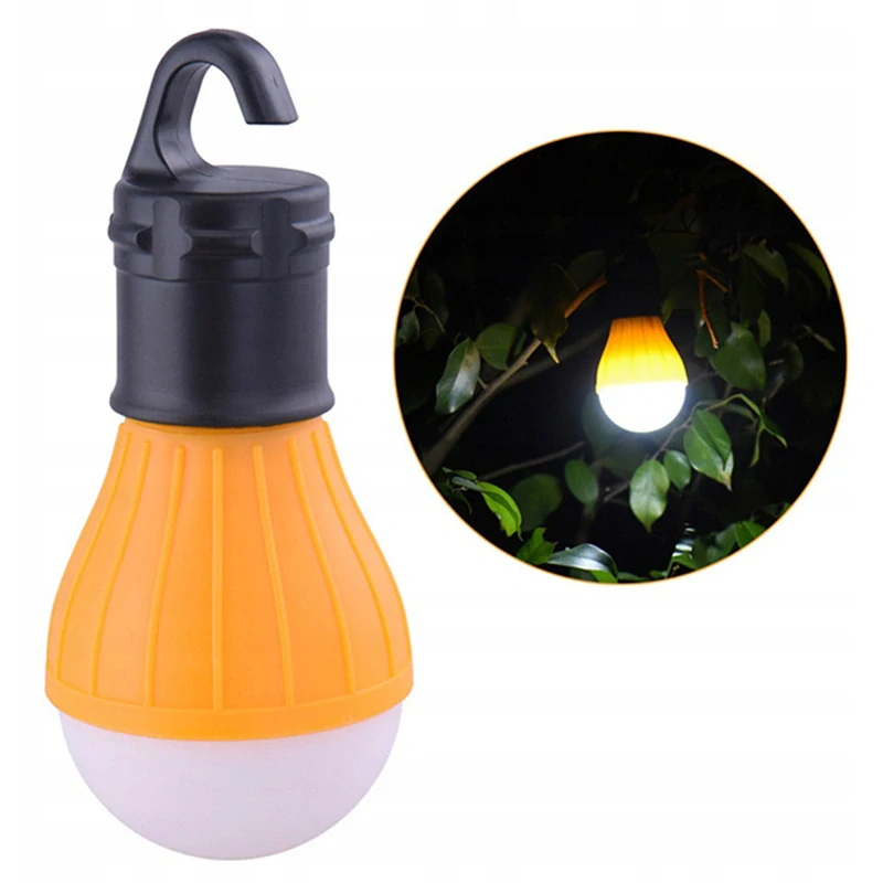 Závesná kempingová LED lampa na batérie