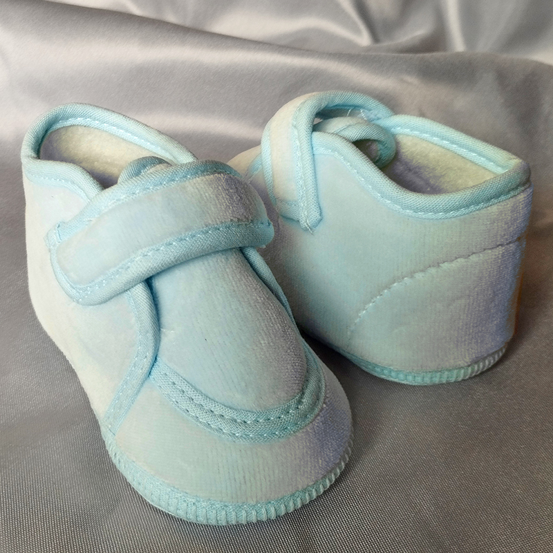 Christopher - Detské topánky - capáčky svetlomodré č.18 - 11cm