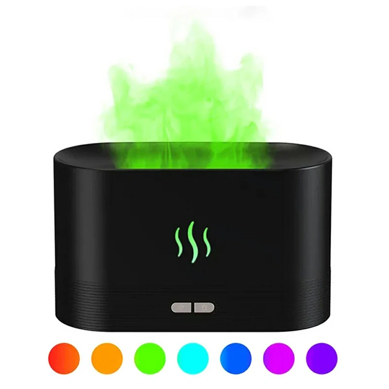 Zvlhčovač vzduchu RGB čierny