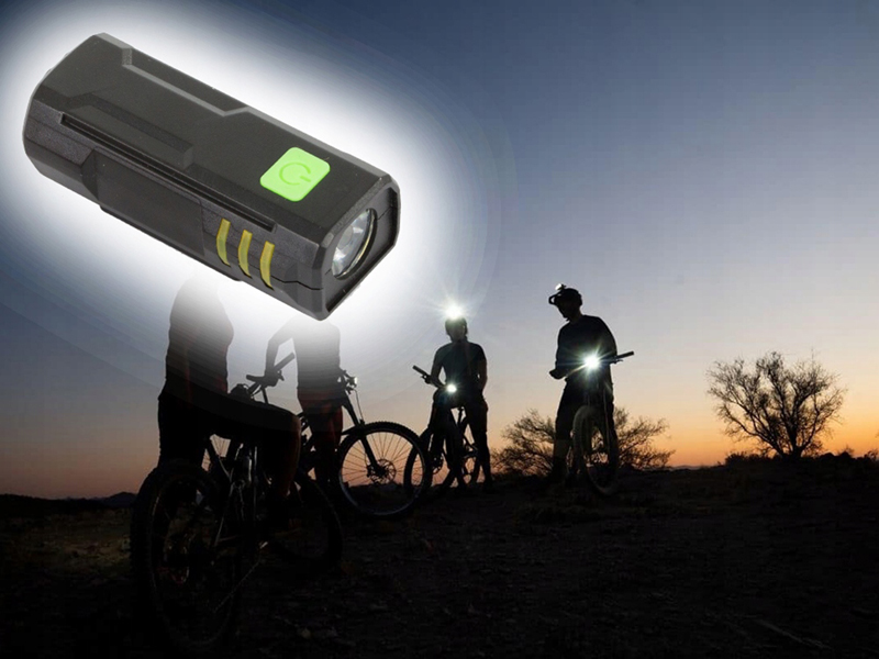 Sada zadné a predné svetlo na bicykel LED USB QX-1198