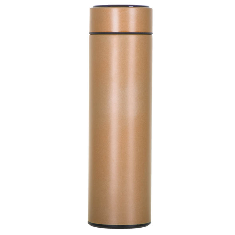 Smart termo hrnček LED 500ml zlatý
