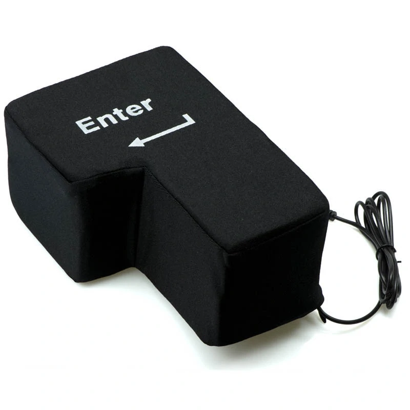 Antistresové USB maxi tlačidlo Enter