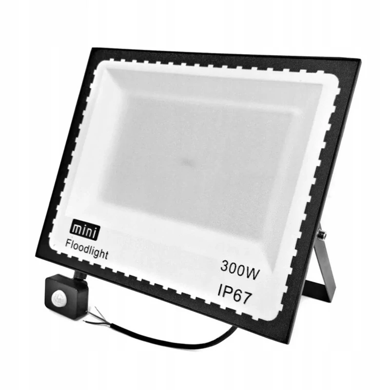 Halogénový reflektor LED s detektorom pohybu 100W