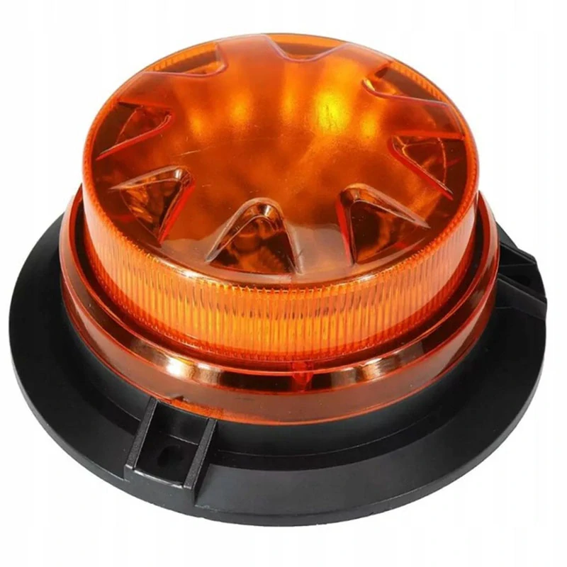 Maják oranžový s magnetom 12/24V 