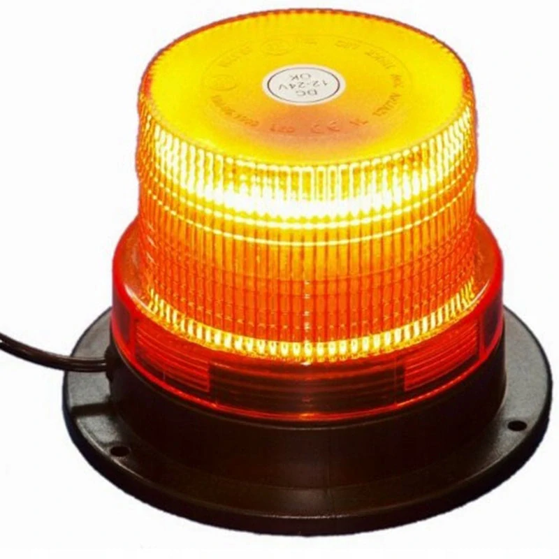 Maják oranžový s magnetom 12/24V