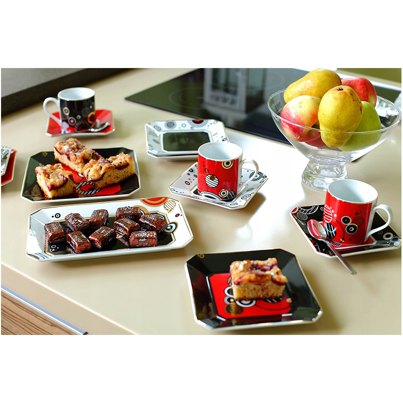 Pierrot Home design - Luxusný porcelánový podnos 