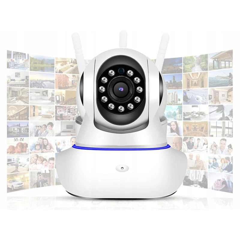 Interiérová WiFi IP kamera s nočným videním, detektorom pohybu + audio 2,4GHz