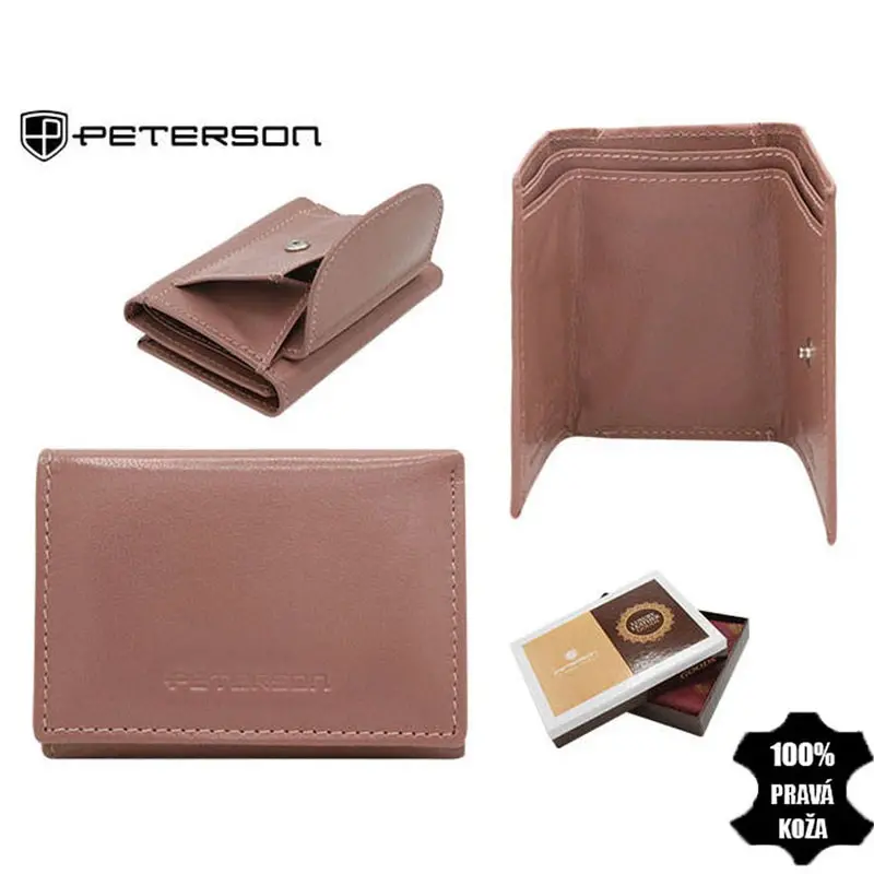 Peterson - Peňaženka kožená dámska SZX-86-GCL-4260
