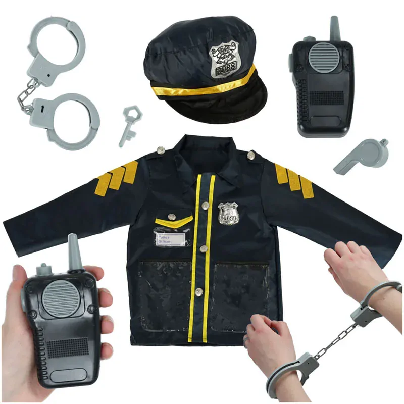 Kostým Policajt pre deti 3-8 rokov