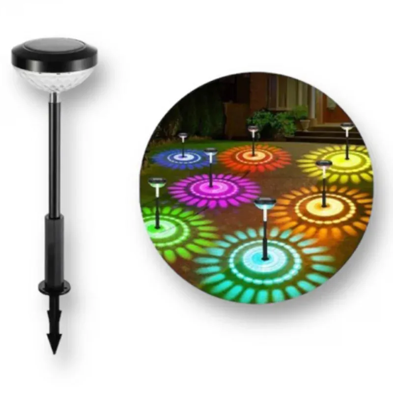 Záhradná solárna LED lampa Ufo 2ks