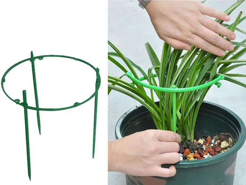Krúžková podpera pre rastliny a kvety 60cm