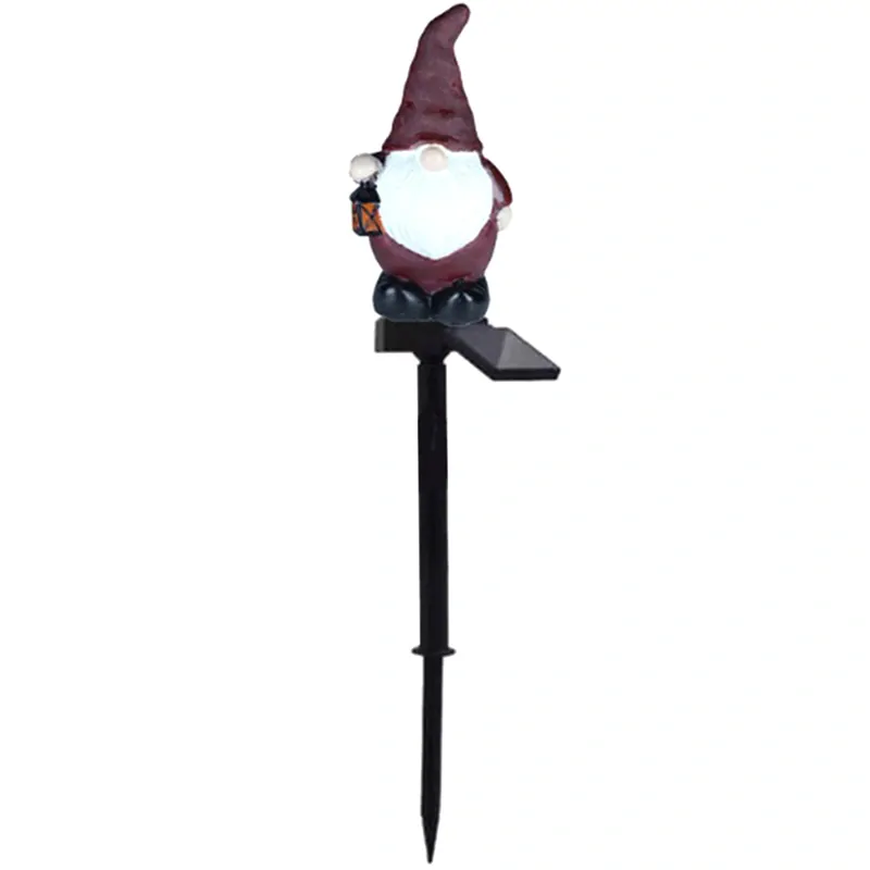 Záhradná solárna lampa Škriatok 14cm