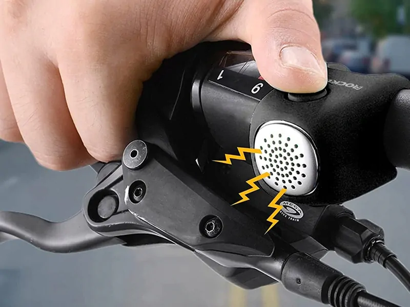 Elektronický zvonček na bicykel HYD-060 vodeodolný hlasný 120db