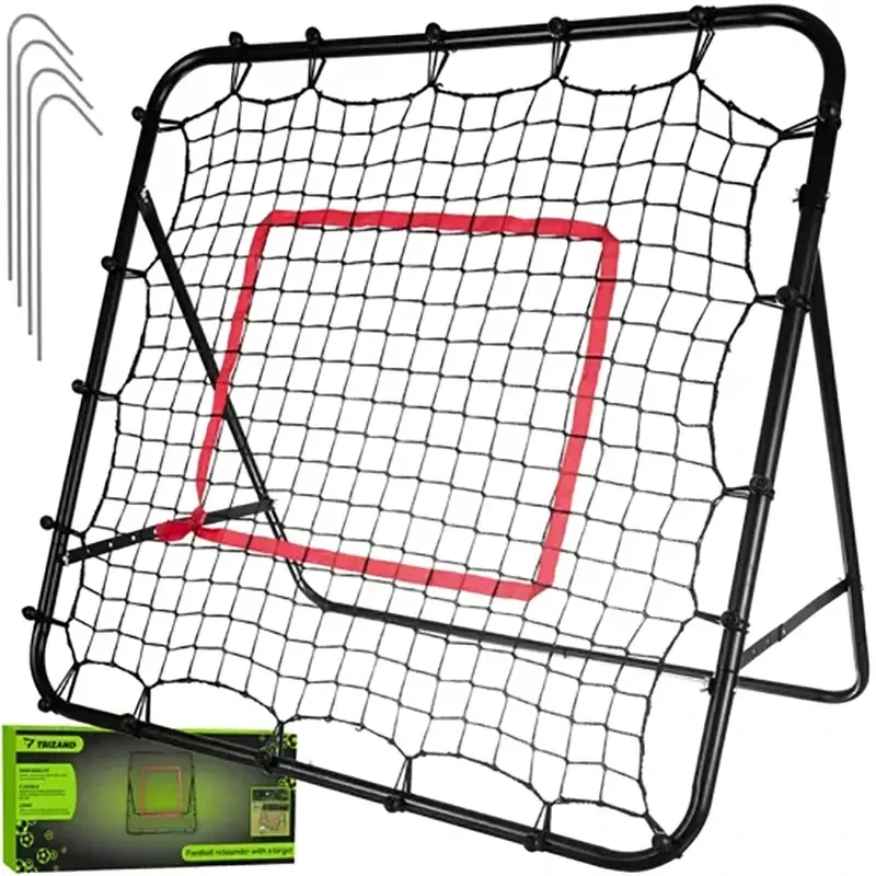 Rebounder - Odrazová futbalová tréningová sieť 120 x 120 x 72 cm