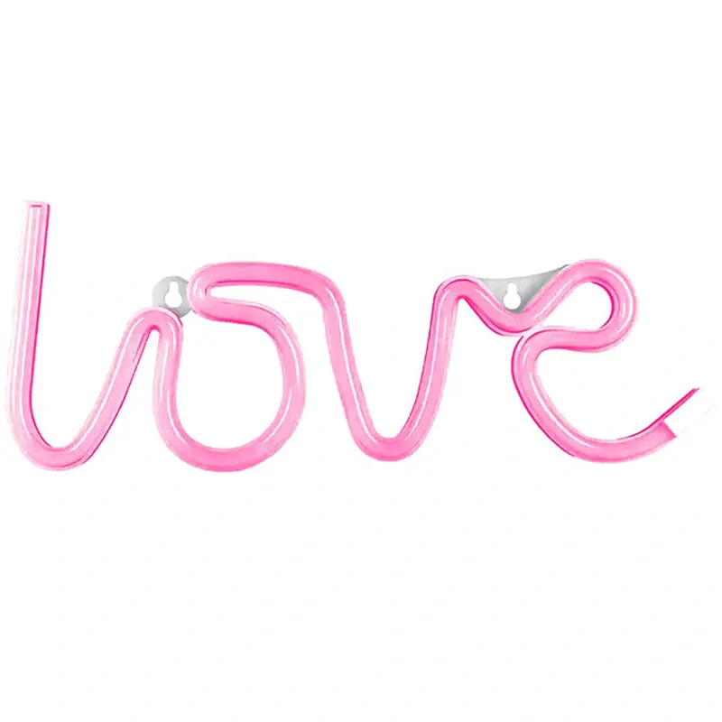 Neónový nápis Love 34cm