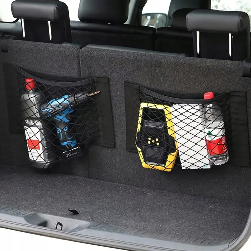 Sieťka na suchý zips do kufra automobilu 40x25cm