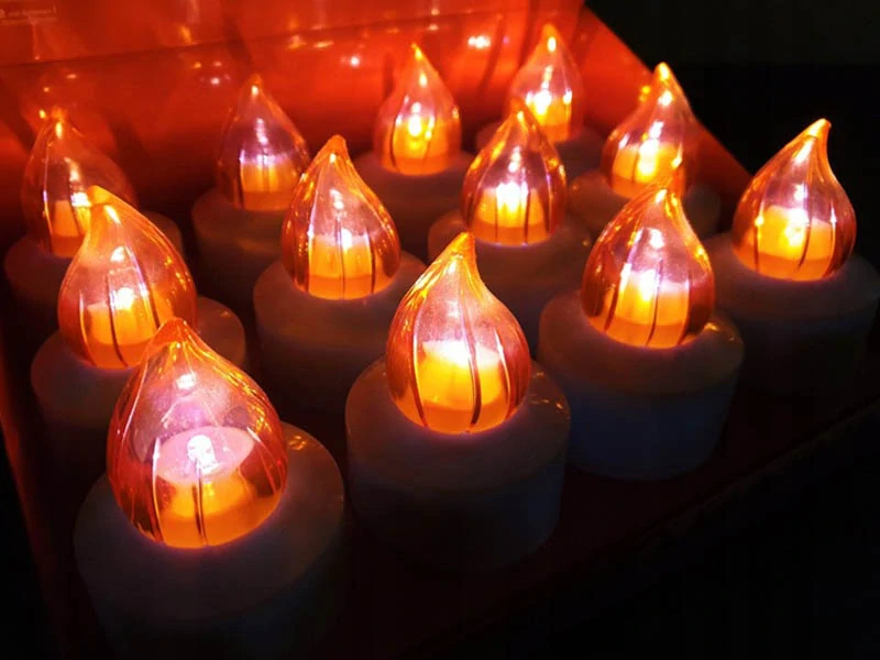 Náhrobný LED kahanec Cortina