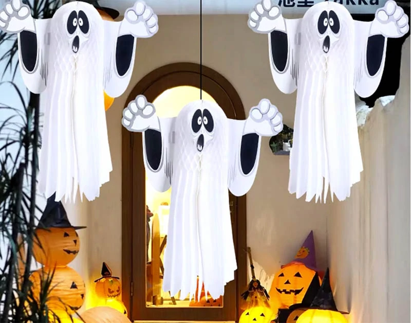 Halloweenska dekorácia Duch 36cm