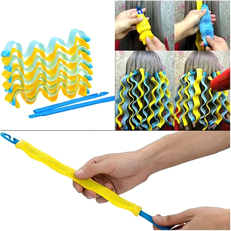 Špirálové natáčky na vlasy 55 cm set 12 ks