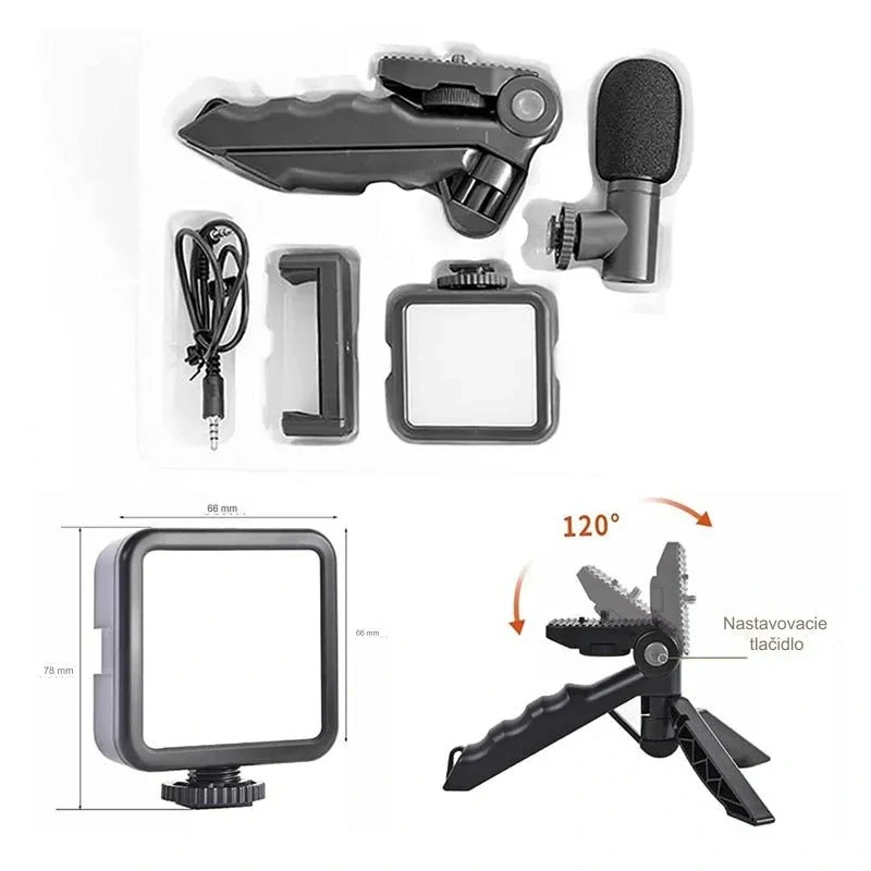 Video Vlogger Kit - Súprava na profesionálne videá