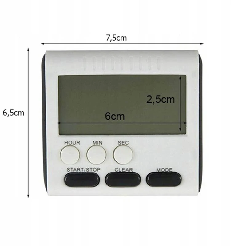 Elektronický kuchynský časovač s magnetom HX102