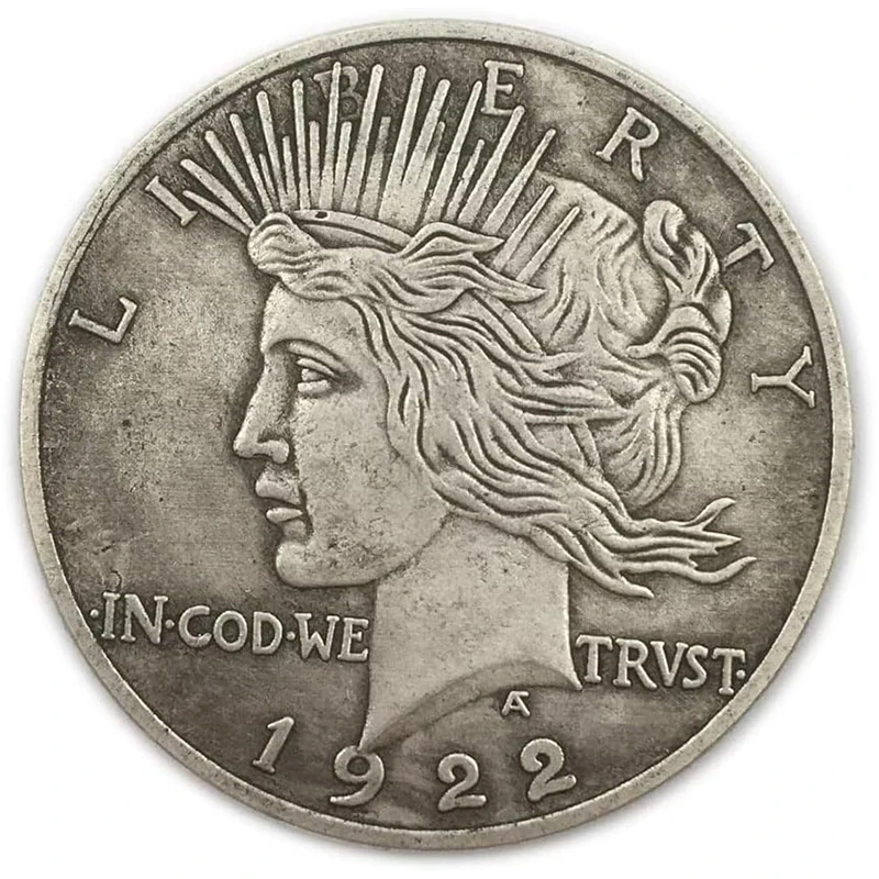 USA 1$ 1922 - Replika starej mince Liberty