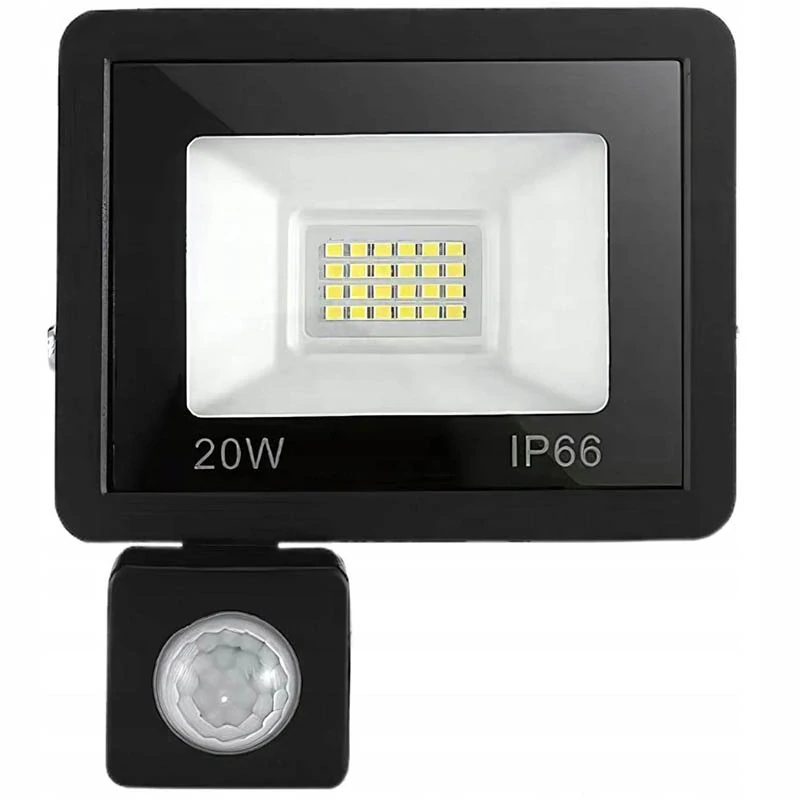 Vonkajší reflektor LED s detektorom pohybu 20W