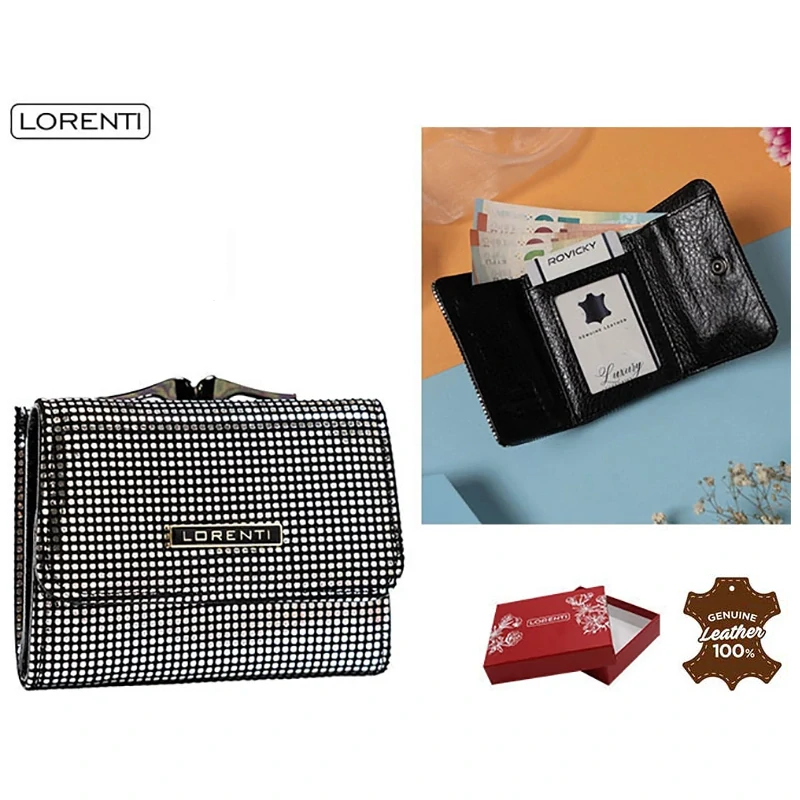 Lorenti - Peňaženka dámska kožená 55287-CEK-4621 - Black