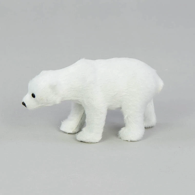 Medveď ľadový - Vianočná dekorácia 10 x 5cm