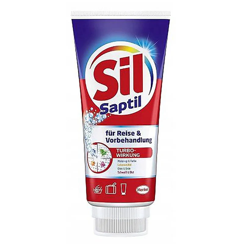 SIL Saptil - Odstraňovač na škvrny s kefkou 200 ml
