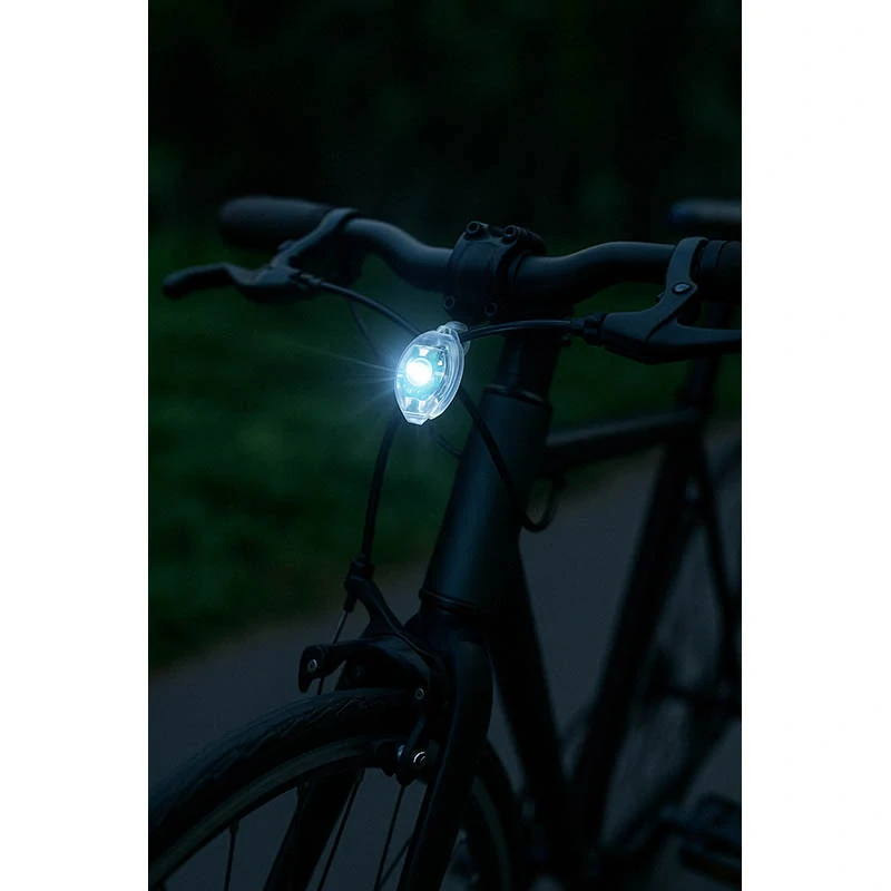 Sada LED svetiel na bicykel