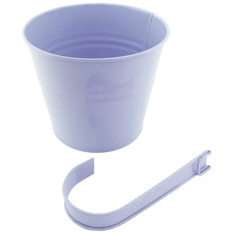 Kvetináč balkónový závesný 16cm svetlofialový