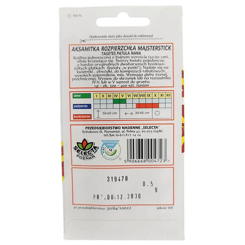Aksametnica rozložitá Mr.Majestic - 0,5g