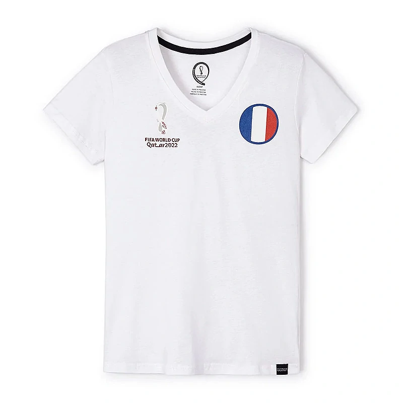 Dámske tričko France CORE – oficiálny dizajn FIFA World Cup™: veľkosť "2XL"