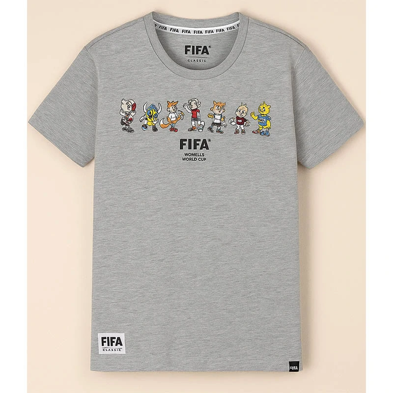 FIFA Women’s World Cup™ – sivé tričko s maskotmi: veľkosť "M"