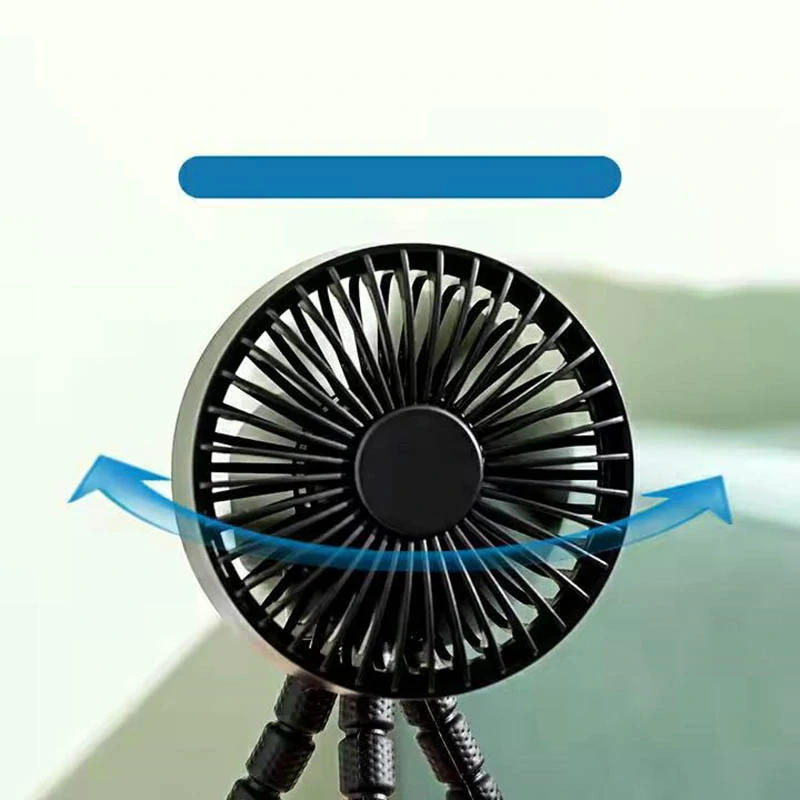 Mini USB ventilátor čierny
