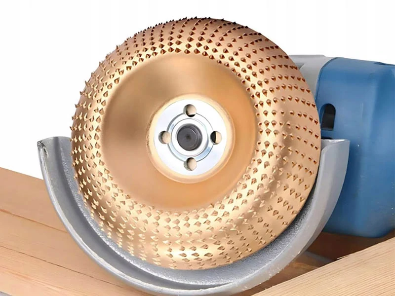 Brúsny kotúč na drevo zlatý 125 mm